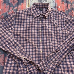 Faherty Reserve button down long sleeve shirt, size L, excellent condition